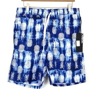 Carbon Pineapple Swim Shorts